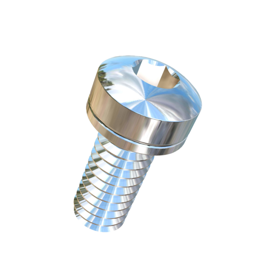 Titanium #12-24 X 1/2 UNC Fillister Head, Socket Drive, Allied Titanium Machine Screw
